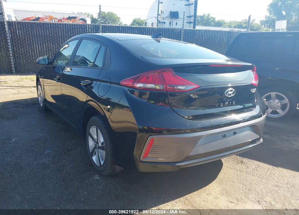 2020 HYUNDAI IONIQ HYBRID BLUE VIN: KMHC65LCXLU242446