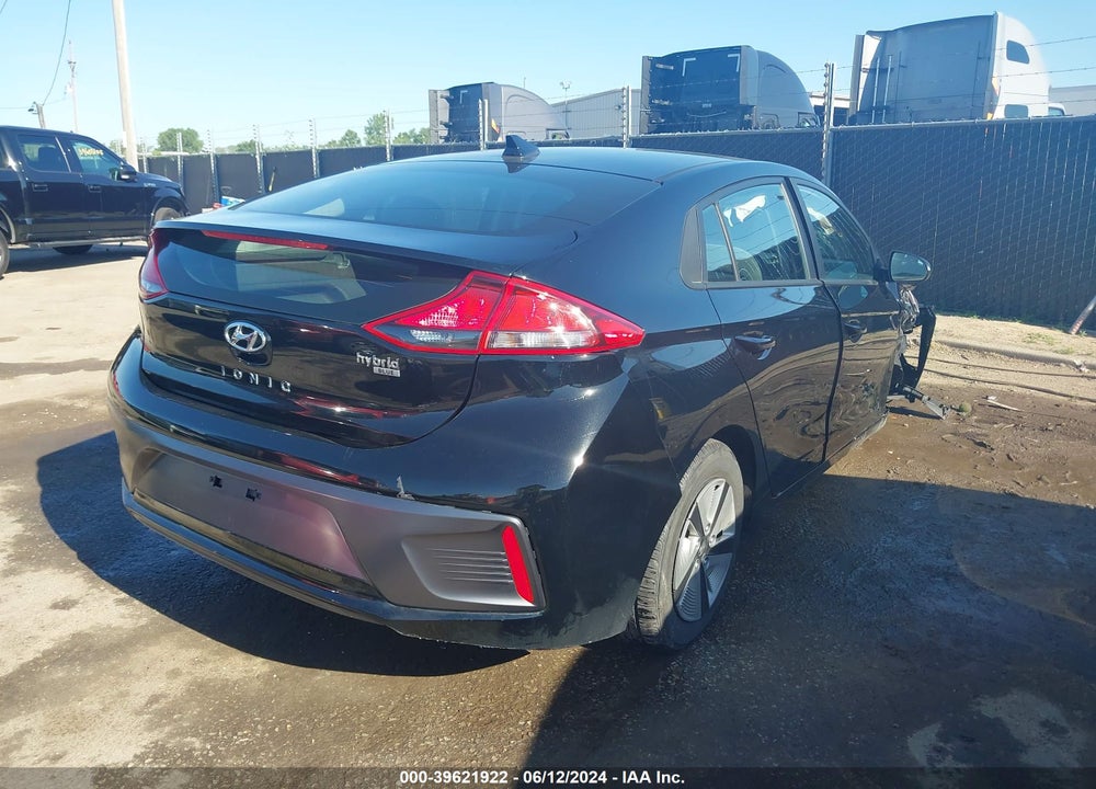 2020 HYUNDAI IONIQ HYBRID BLUE VIN: KMHC65LCXLU242446