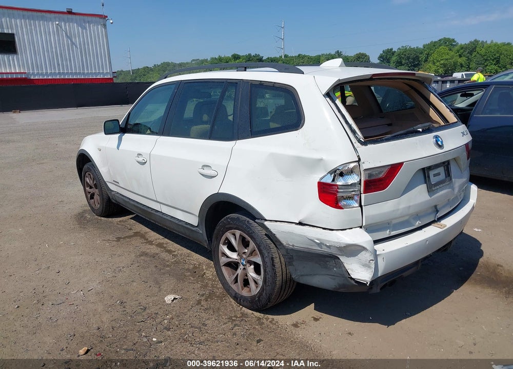 2009 BMW X3 XDRIVE30I VIN: WBXPC93419WJ29967