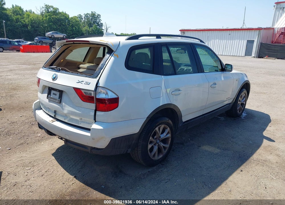 2009 BMW X3 XDRIVE30I VIN: WBXPC93419WJ29967