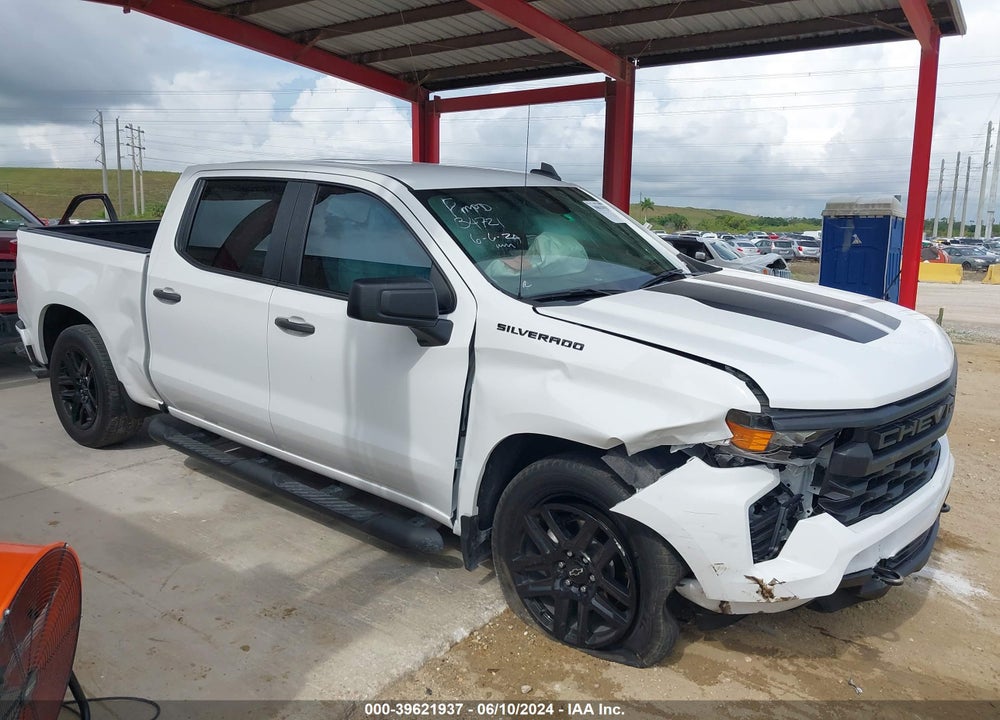2022 CHEVROLET SILVERADO 1500 2WD SHORT BED CUSTOM VIN: 1GCPABEK1NZ505999