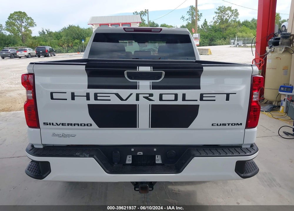 2022 CHEVROLET SILVERADO 1500 2WD SHORT BED CUSTOM VIN: 1GCPABEK1NZ505999