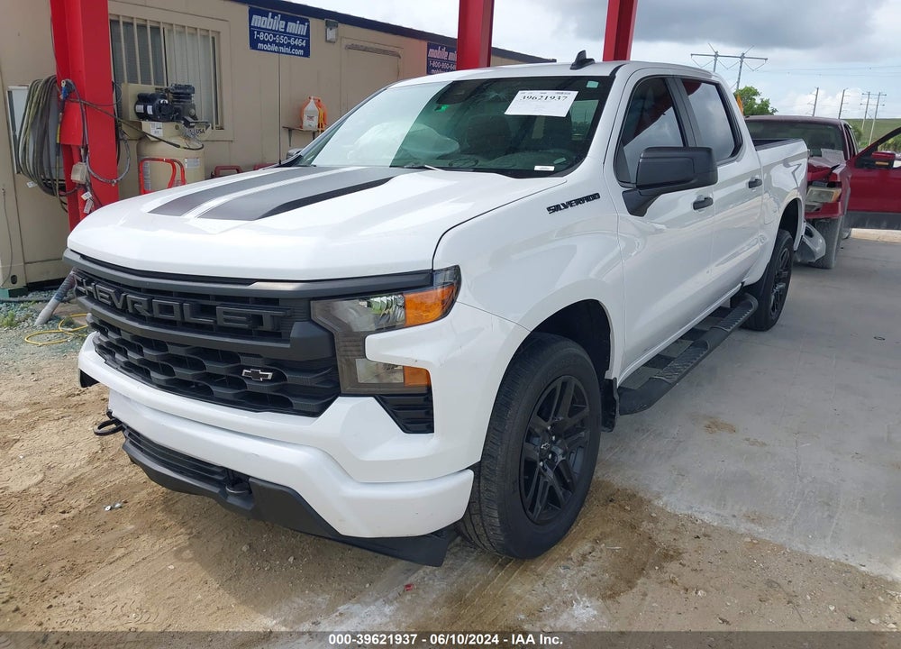 2022 CHEVROLET SILVERADO 1500 2WD SHORT BED CUSTOM VIN: 1GCPABEK1NZ505999