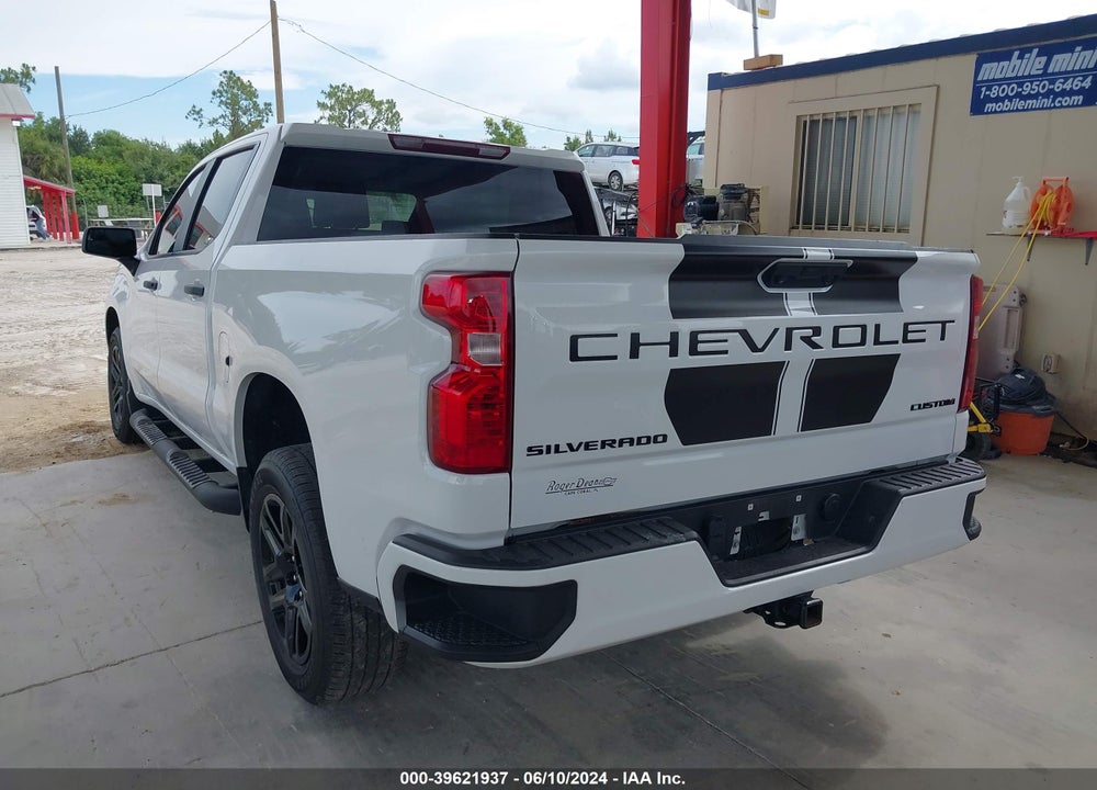 2022 CHEVROLET SILVERADO 1500 2WD SHORT BED CUSTOM VIN: 1GCPABEK1NZ505999