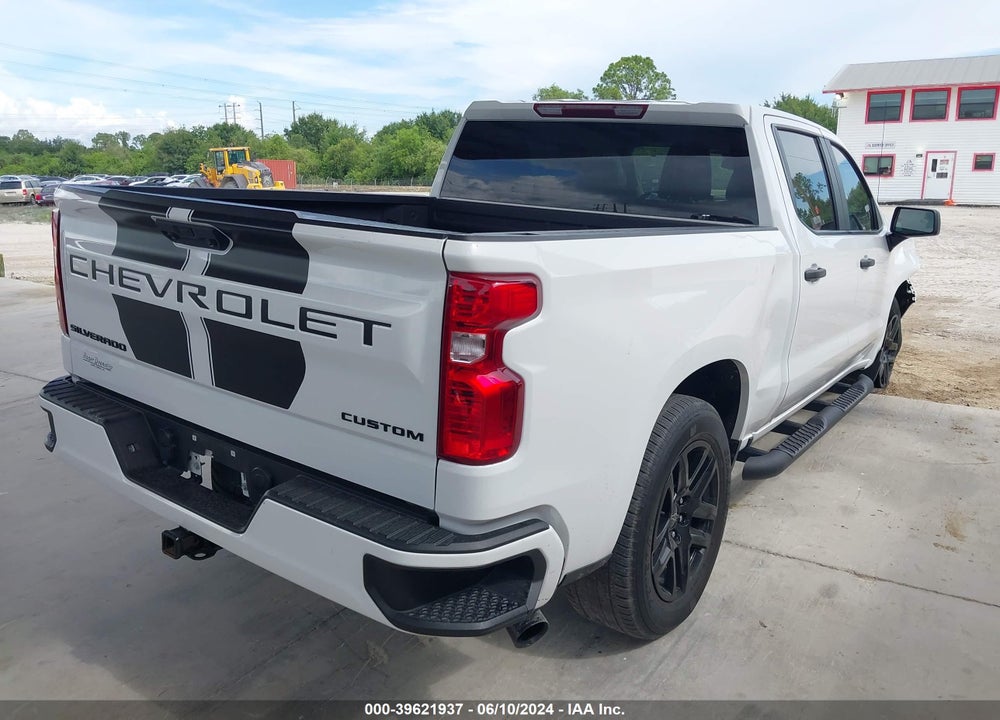 2022 CHEVROLET SILVERADO 1500 2WD SHORT BED CUSTOM VIN: 1GCPABEK1NZ505999