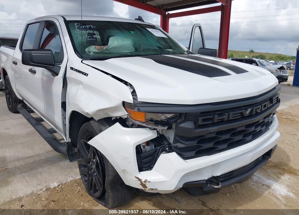 2022 CHEVROLET SILVERADO 1500 2WD SHORT BED CUSTOM VIN: 1GCPABEK1NZ505999