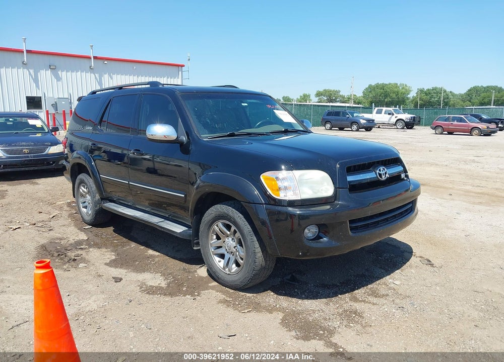2007 TOYOTA SEQUOIA LIMITED V8 VIN: 5TDBT48A47S288018