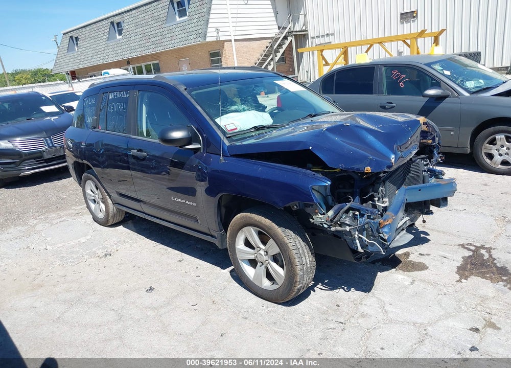 2016 JEEP COMPASS SPORT VIN: 1C4NJCBA1GD659377