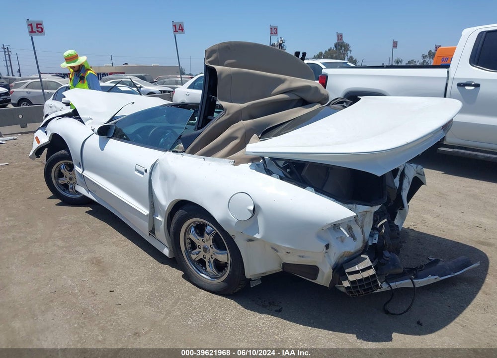 1999 PONTIAC FIREBIRD TRANS AM VIN: 2G2FV32G1X2233406