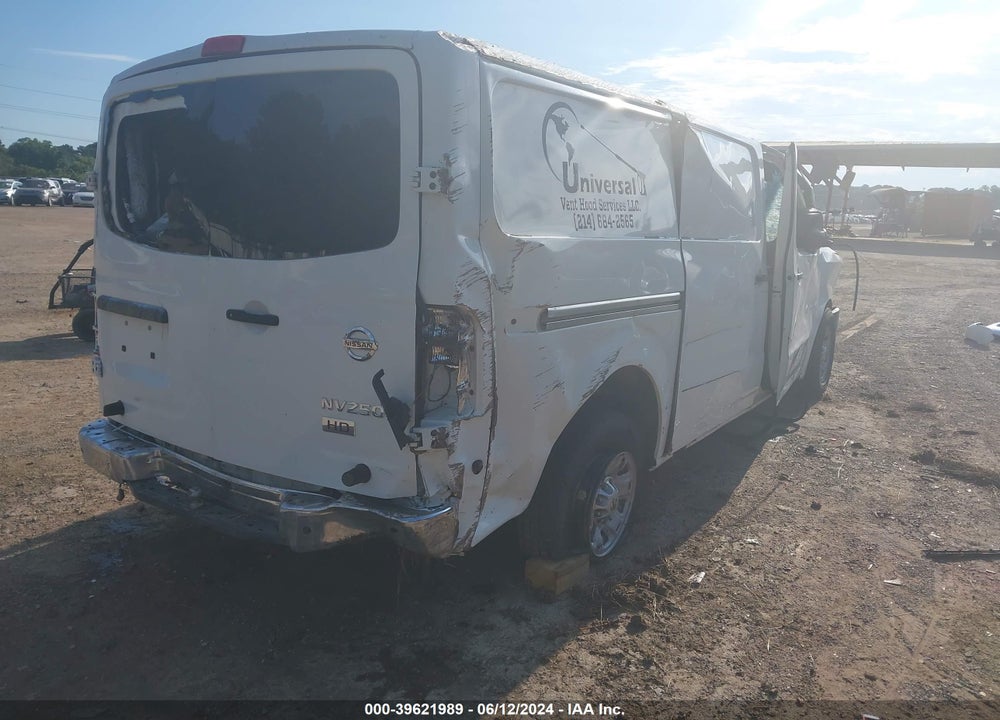 2013 NISSAN NV CARGO NV2500 HD SV V6 VIN: 1N6BF0KY8DN110634