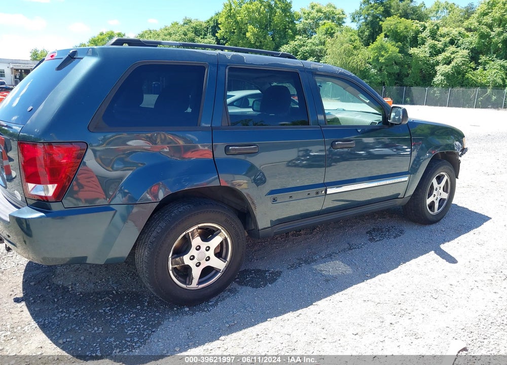 2005 JEEP GRAND CHEROKEE LAREDO VIN: 1J8GR48K85C666040
