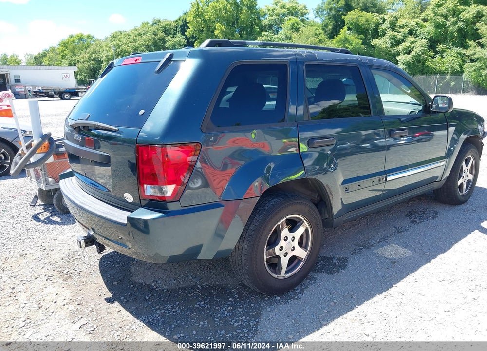 2005 JEEP GRAND CHEROKEE LAREDO VIN: 1J8GR48K85C666040