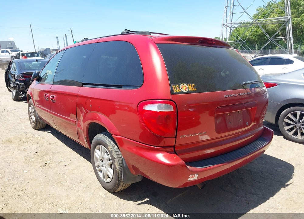 2005 DODGE GRAND CARAVAN SE VIN: 2D4GP24R55R184172