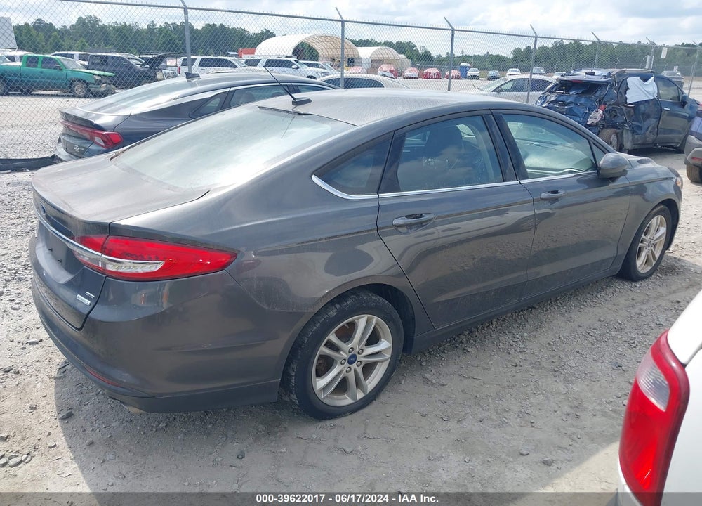 2018 FORD FUSION SE VIN: 3FA6P0HD9JR158180