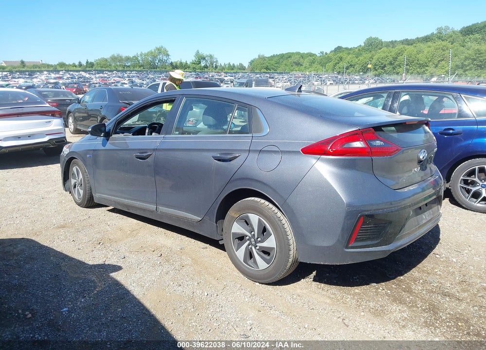 2019 HYUNDAI IONIQ HYBRID SEL VIN: KMHC75LC7KU113012
