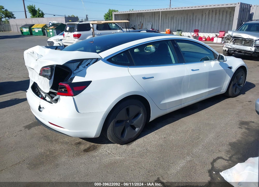 2019 TESLA MODEL 3 LONG RANGE/MID RANGE/STANDARD RANGE/STANDARD RANGE PLUS VIN: 5YJ3E1EA1KF484450