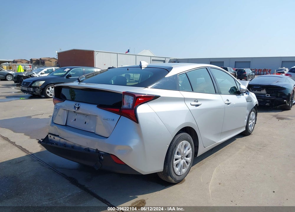 2020 TOYOTA PRIUS LE VIN: JTDKARFU3L3118972