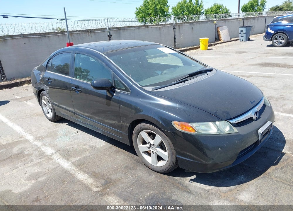 2007 HONDA CIVIC EX VIN: 1HGFA16807L046819