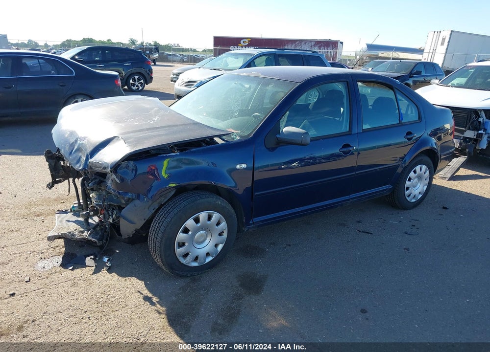 2003 VOLKSWAGEN JETTA GL VIN: 3VWRK69M93M156384