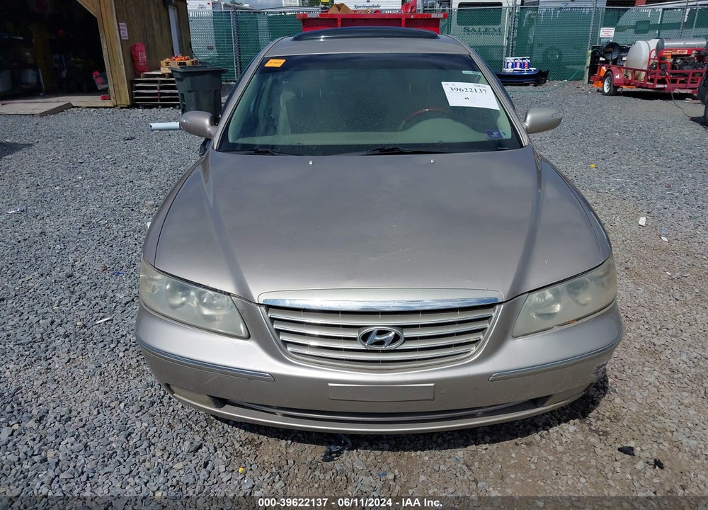 2008 HYUNDAI AZERA LIMITED VIN: KMHFC46F08A301552