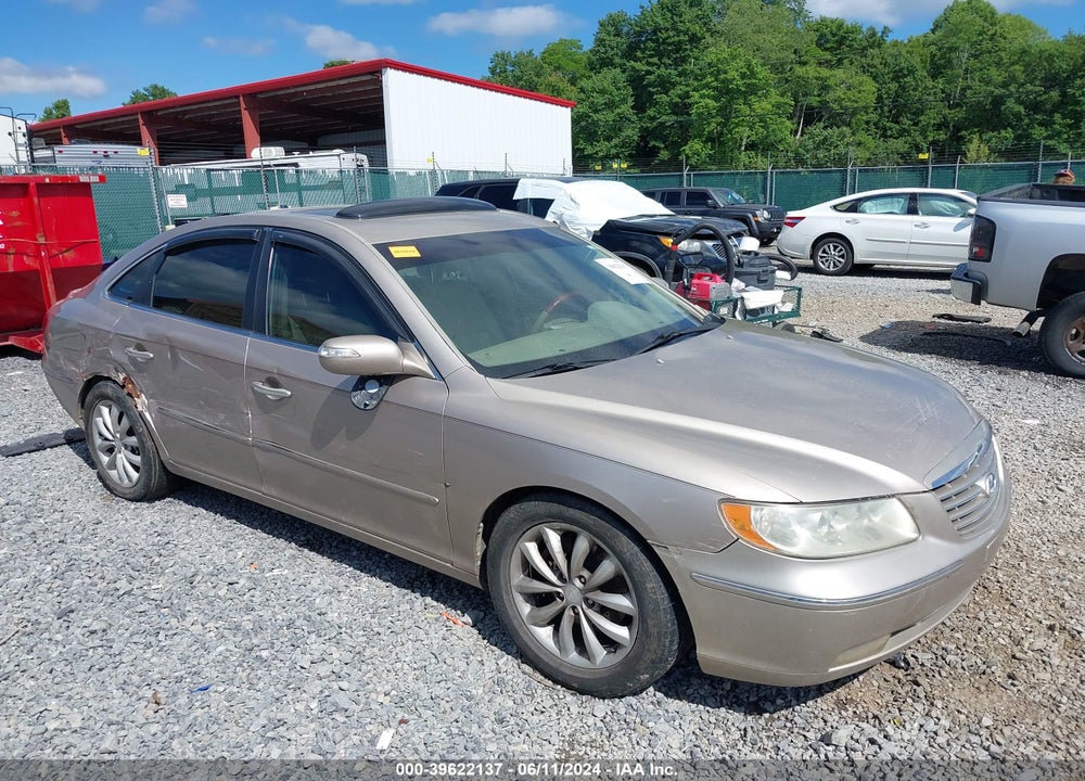 2008 HYUNDAI AZERA LIMITED VIN: KMHFC46F08A301552
