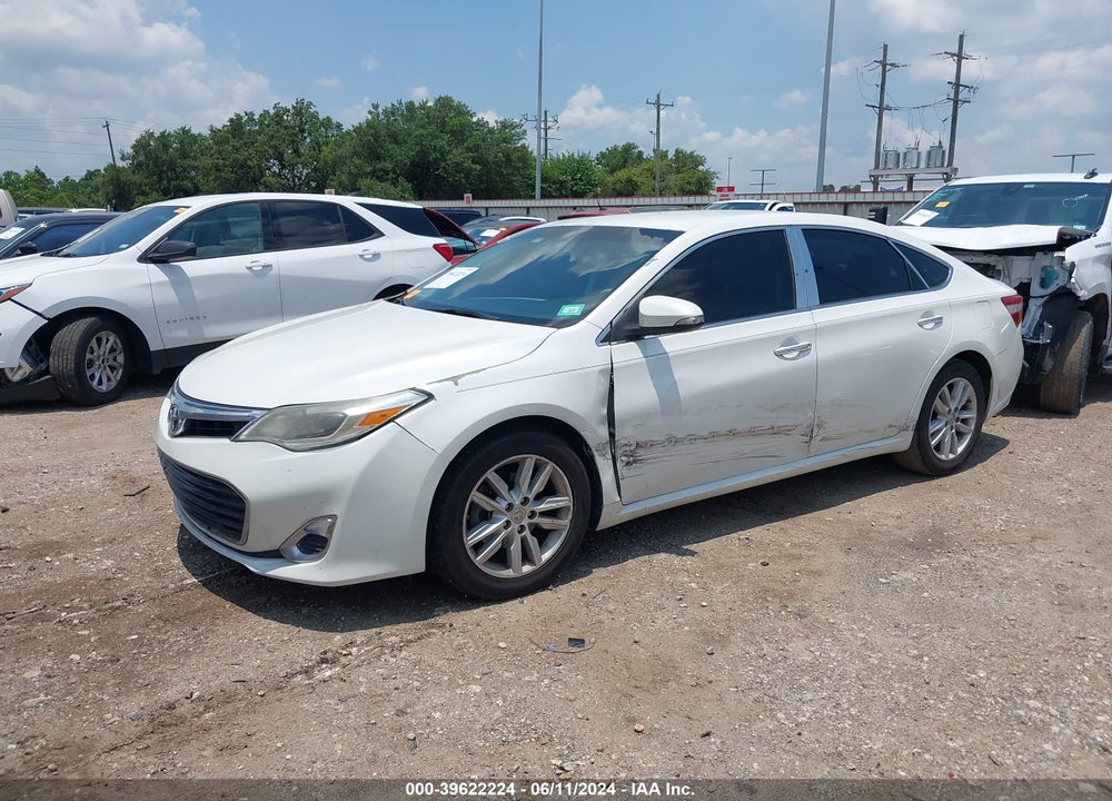 2014 TOYOTA AVALON XLE VIN: 4T1BK1EBXEU127904