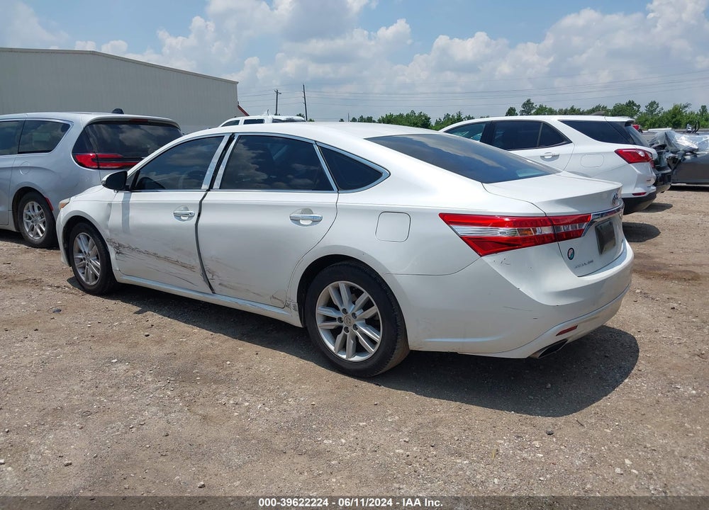 2014 TOYOTA AVALON XLE VIN: 4T1BK1EBXEU127904