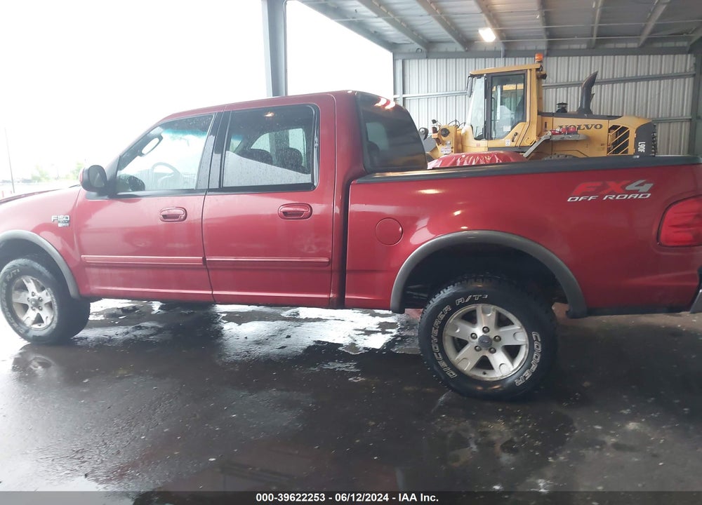 2002 FORD F-150 LARIAT/XLT VIN: 1FTRW08L82KD77154