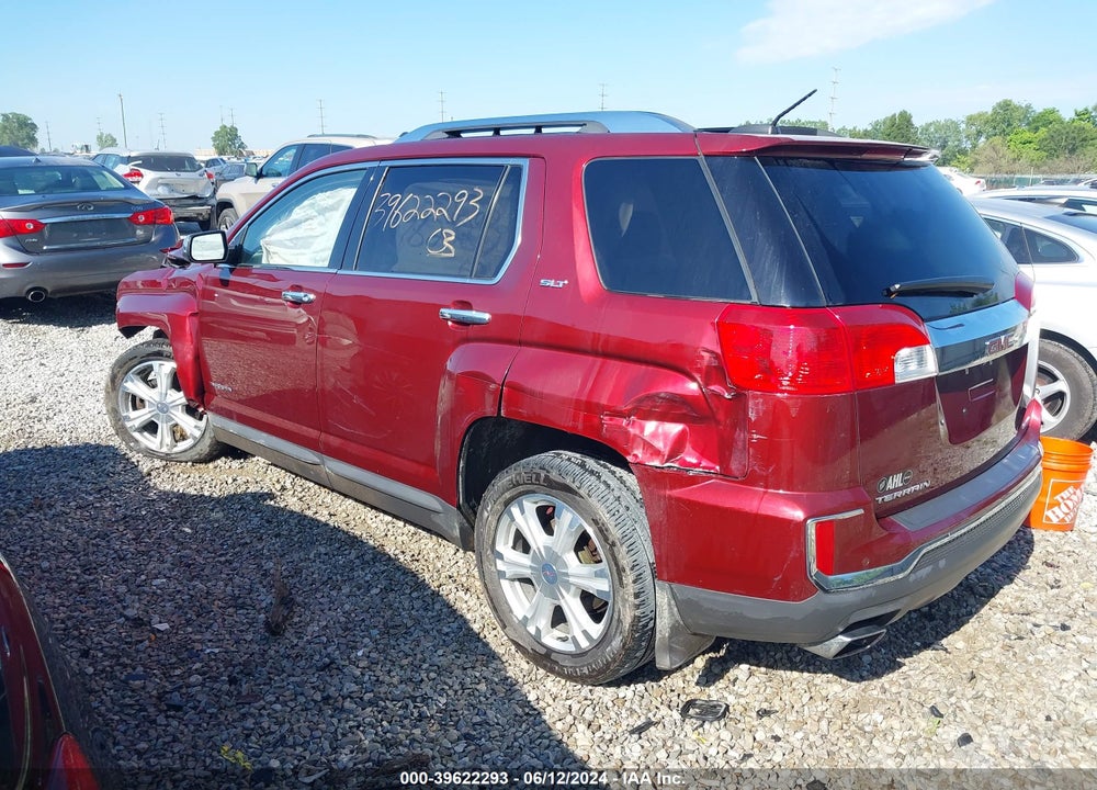 2016 GMC TERRAIN SLT VIN: 2GKFLUEK1G6329153