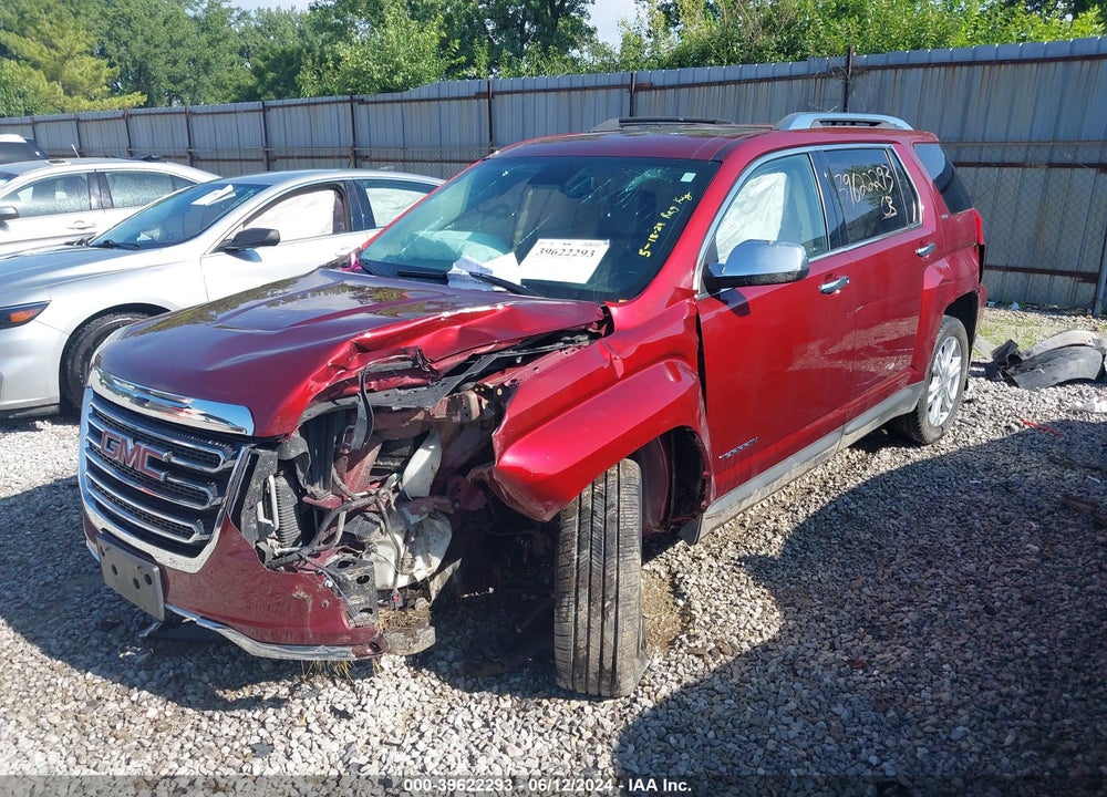 2016 GMC TERRAIN SLT VIN: 2GKFLUEK1G6329153