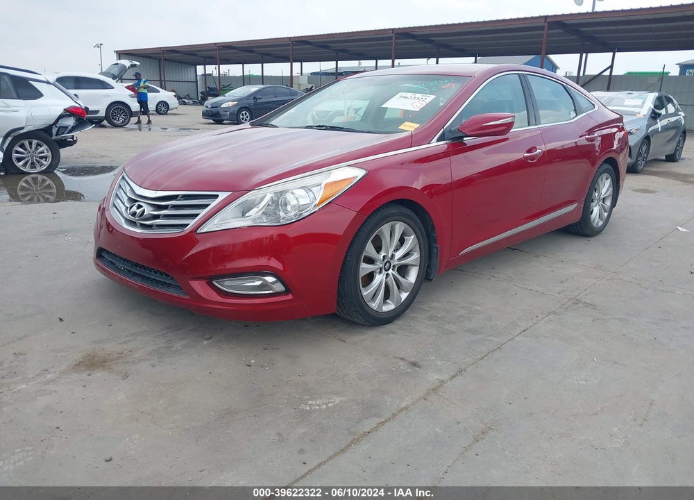 2012 HYUNDAI AZERA VIN: KMHFG4JG7CA167698