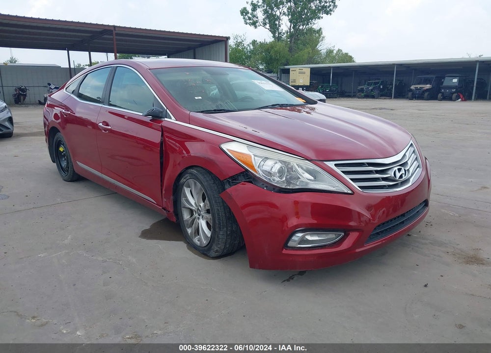 2012 HYUNDAI AZERA VIN: KMHFG4JG7CA167698