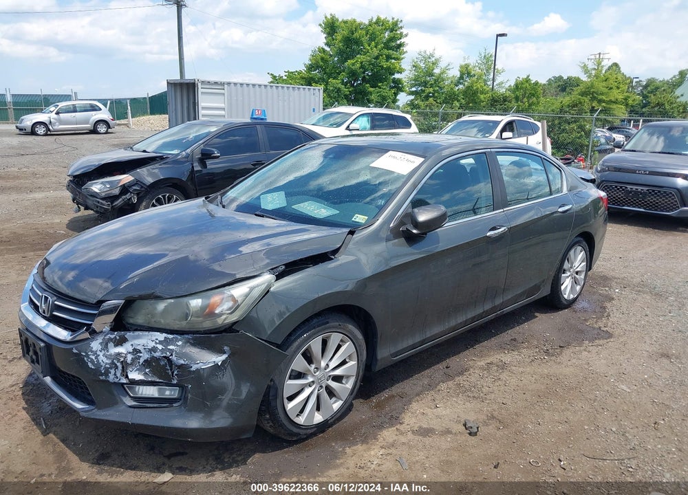 2013 HONDA ACCORD EX-L VIN: 1HGCR2F81DA061628
