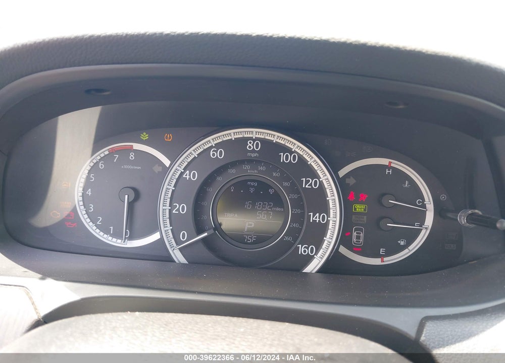 2013 HONDA ACCORD EX-L VIN: 1HGCR2F81DA061628