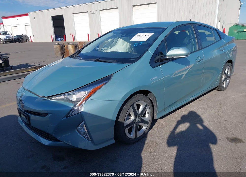 2016 TOYOTA PRIUS THREE TOURING VIN: JTDKARFU3G3018215