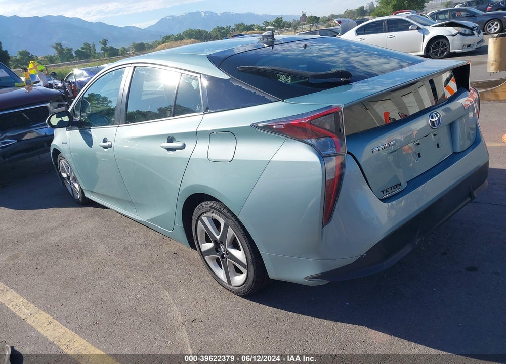 2016 TOYOTA PRIUS THREE TOURING VIN: JTDKARFU3G3018215