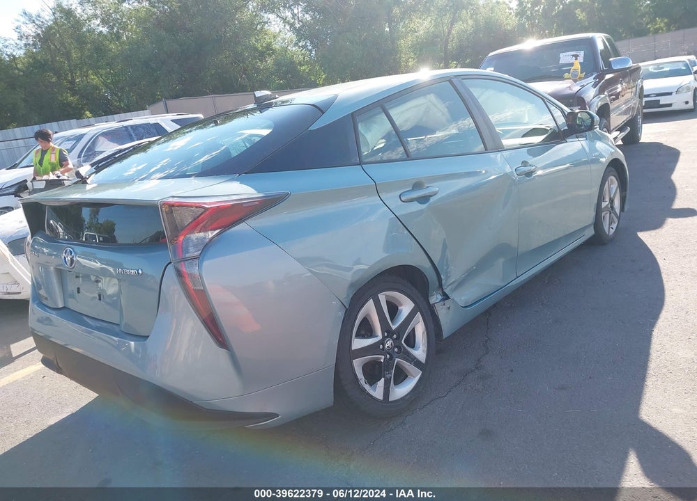 2016 TOYOTA PRIUS THREE TOURING VIN: JTDKARFU3G3018215