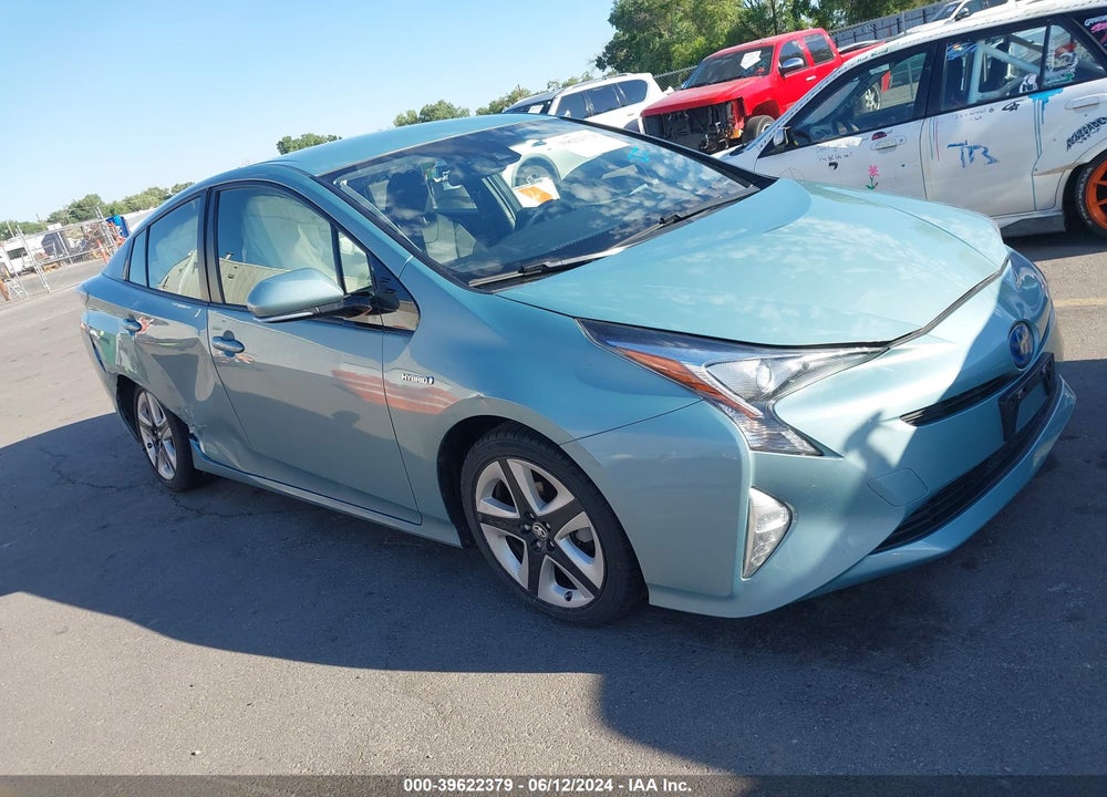 2016 TOYOTA PRIUS THREE TOURING VIN: JTDKARFU3G3018215