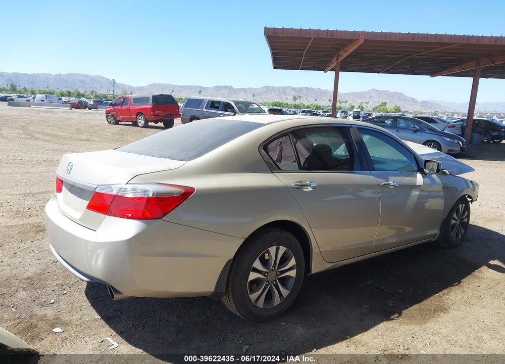 2013 HONDA ACCORD LX VIN: 1HGCR2F32DA070357