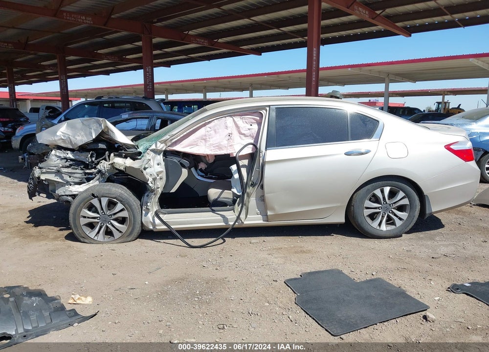 2013 HONDA ACCORD LX VIN: 1HGCR2F32DA070357