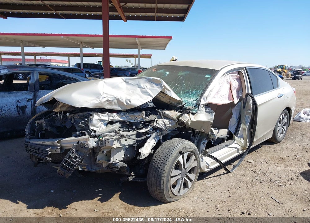 2013 HONDA ACCORD LX VIN: 1HGCR2F32DA070357