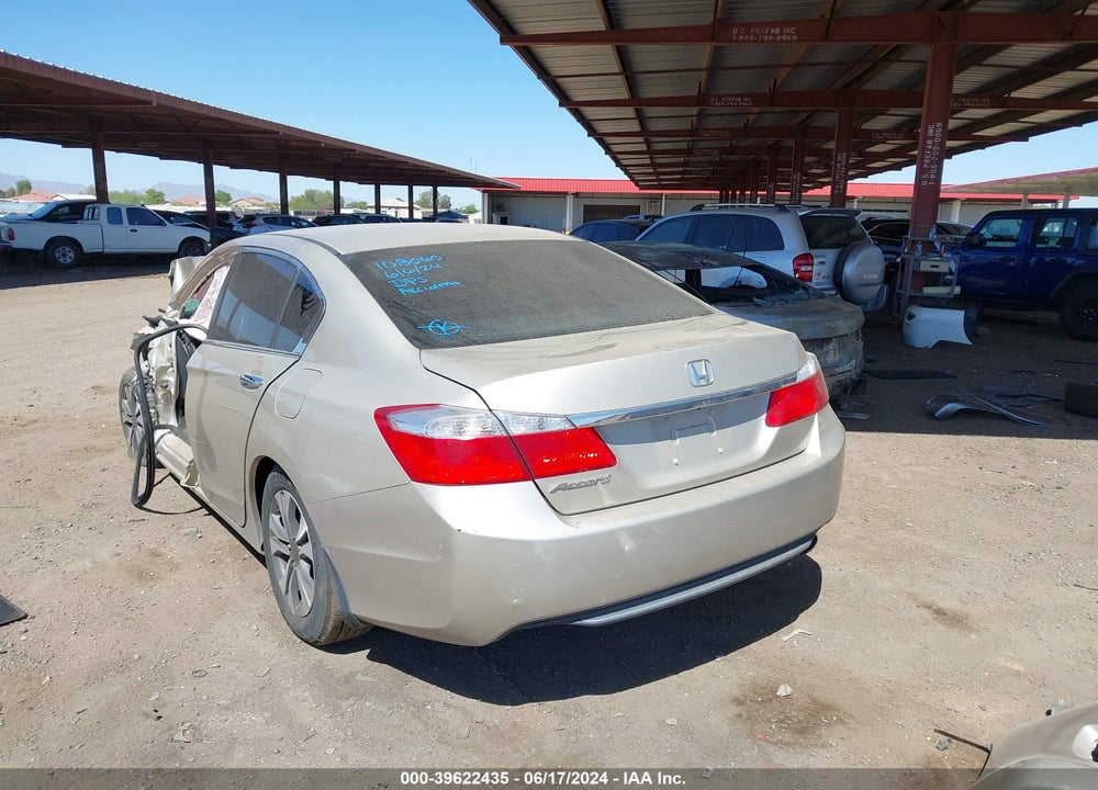 2013 HONDA ACCORD LX VIN: 1HGCR2F32DA070357
