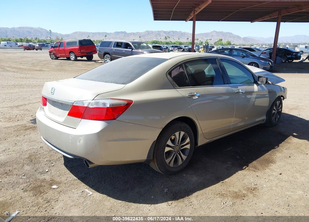 2013 HONDA ACCORD LX VIN: 1HGCR2F32DA070357