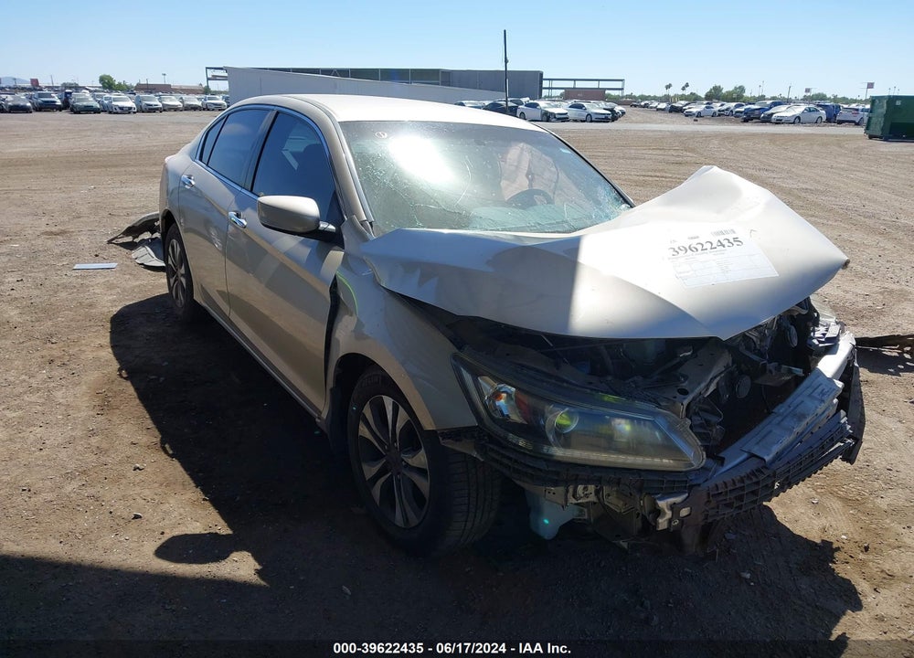 2013 HONDA ACCORD LX VIN: 1HGCR2F32DA070357