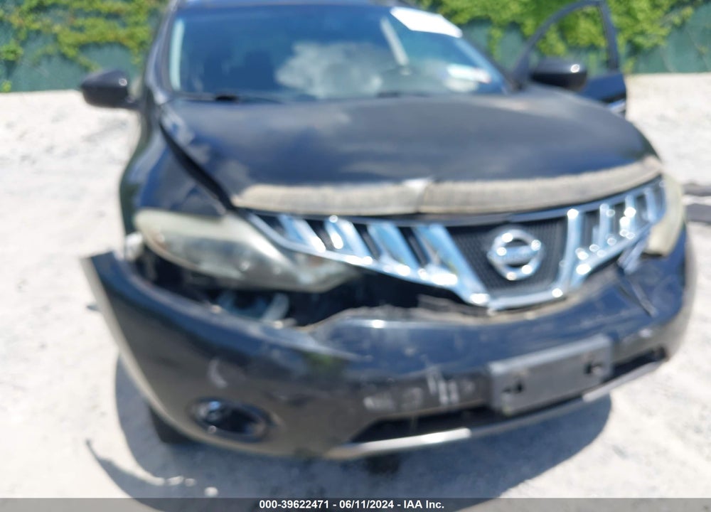 2009 NISSAN MURANO LE VIN: JN8AZ18W09W114894