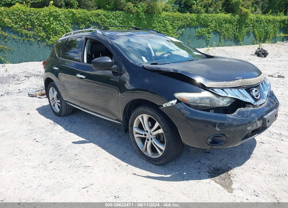 2009 NISSAN MURANO LE VIN: JN8AZ18W09W114894