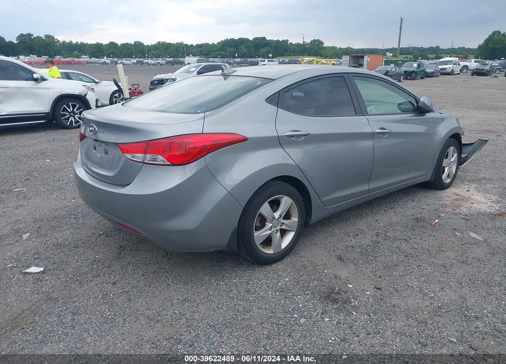 2013 HYUNDAI ELANTRA GLS VIN: KMHDH4AE2DU971670