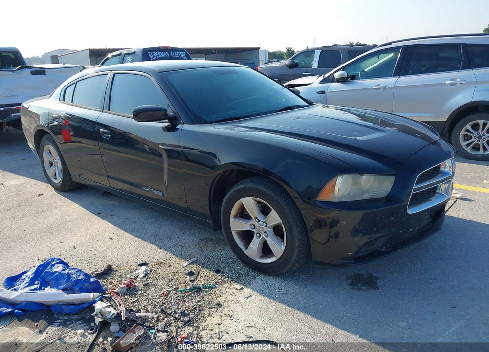 2013 DODGE CHARGER SE VIN: 2C3CDXBG2DH594875