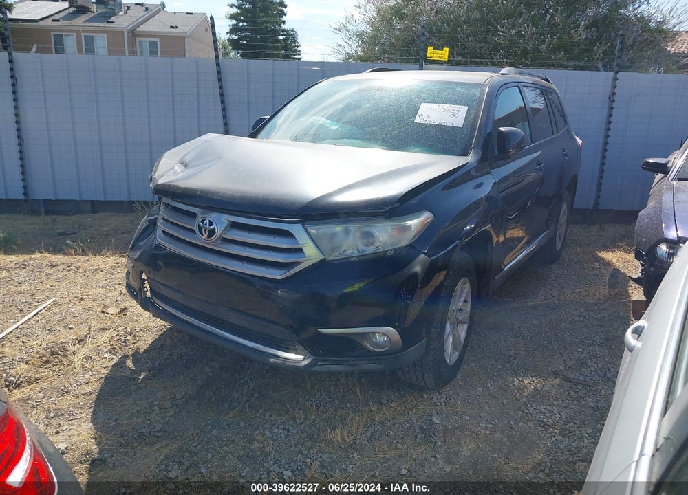 2012 TOYOTA HIGHLANDER BASE V6 VIN: 5TDBK3EH5CS152991
