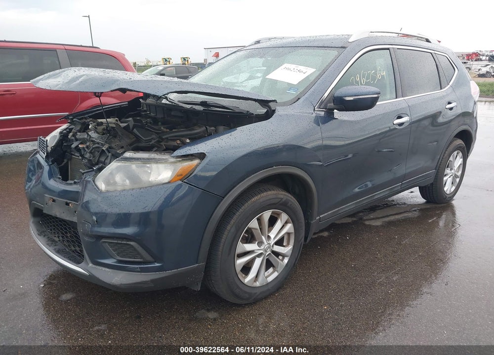 2015 NISSAN ROGUE SV VIN: 5N1AT2MV9FC818908
